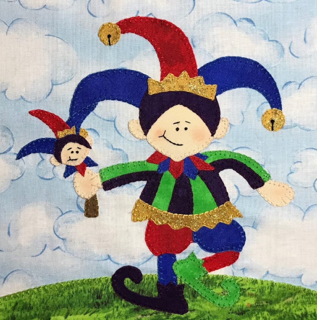 A picture of Fairy Tale - Jester with a hat on his head.