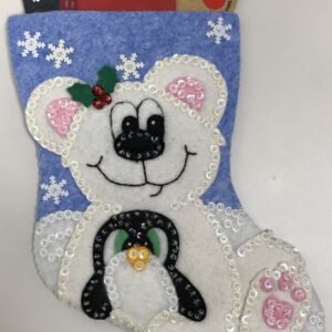 A Polar Bear and Penguin Gift Card Holder.