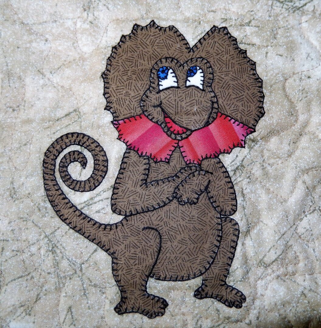 Frilled Lizard - Fun Quilts Designs